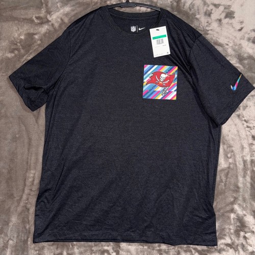 Neu mit Etikett Nike NFL Tampa Bay Buccaneers Crucial Catch T-Shirt Herren XL anthrazit Regenbogen - Bild 2 von 10