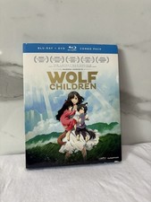 Wolf Children (Bluray/DVD 3-Disc Set Funimation) Mamoru Hosoda Anime SEALED