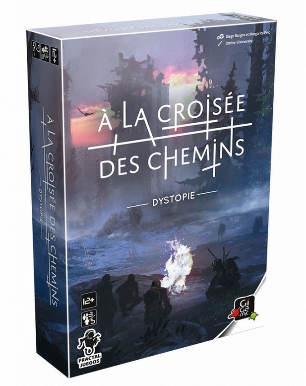 Jeux de société plateau A la Croisée des Chemins Dystopie jeu de cartes et de rôles adultes