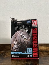 Transformers Studio Series 103 Rhinox Rise of the Beasts - New - Damage Box