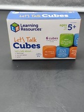 Learning Resources Lets Talk Cubes Conversati...