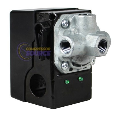 Hubbell 69JF7LY2C Furnas Air Compressor Pressure Switch Control Valve 95-125 PSI