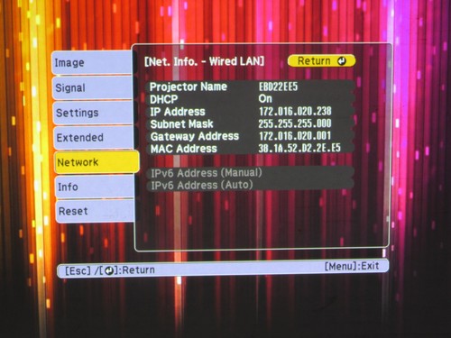 Epson PowerLite L500W 3LCD WXGA Projector 5000 Lumens 2164 Lamp Hours Tested - Picture 12 of 13