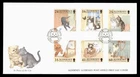 DR WHO 1996 ALDERNEY GUERNSEY FDC CAT CACHET COMBO w29697