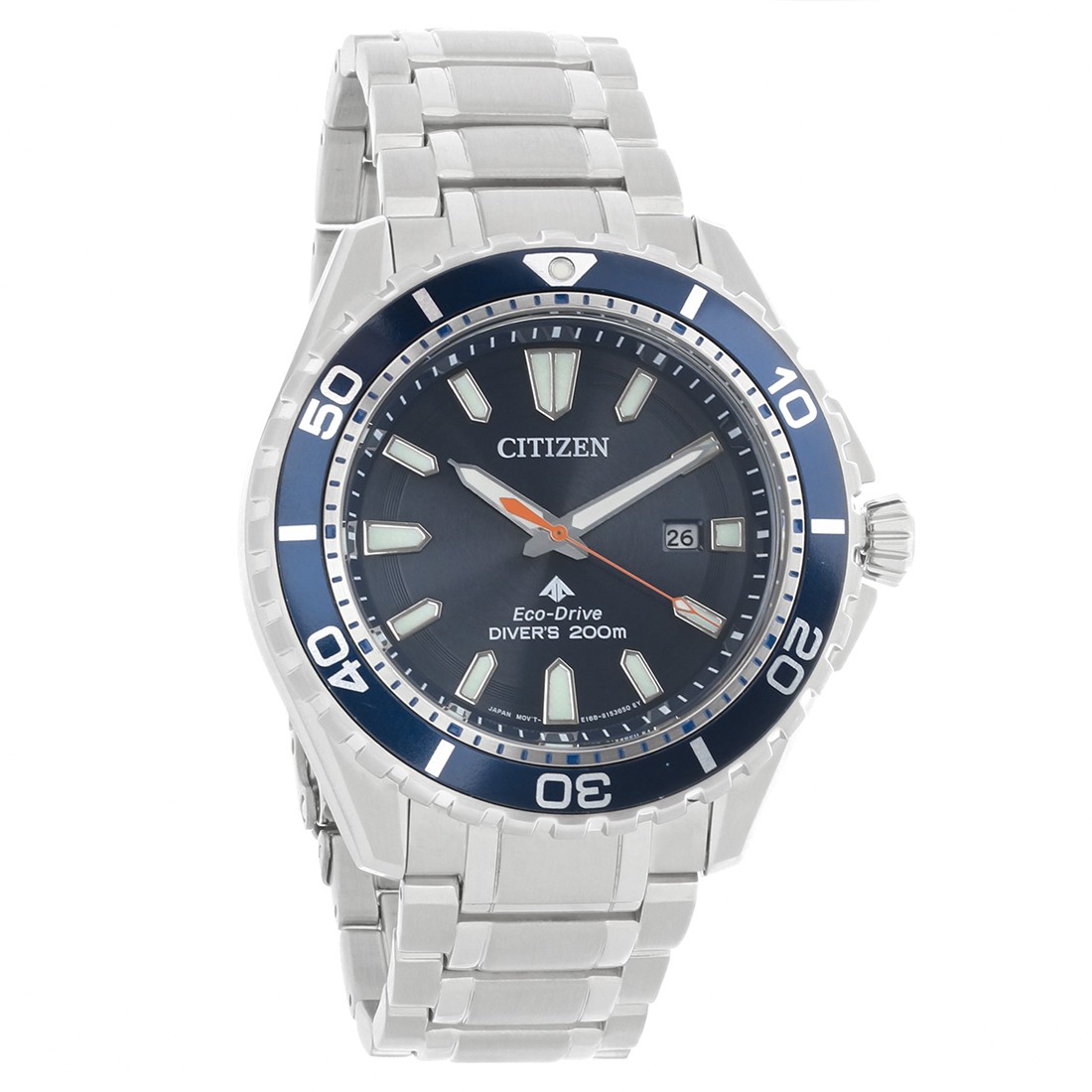 Citizen Eco Drive Promaster Diver Men's Stainless Steel Watch BN0191-55L