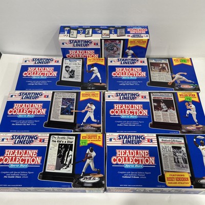1992  Kenner Baseball Headline Collection Complete Set MLB Henderson Ryan Bo
