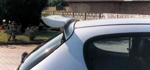 Becquet pour Peugeot 206 de qualité supérieure, aileron V1 ajustement précis en polymère ABS