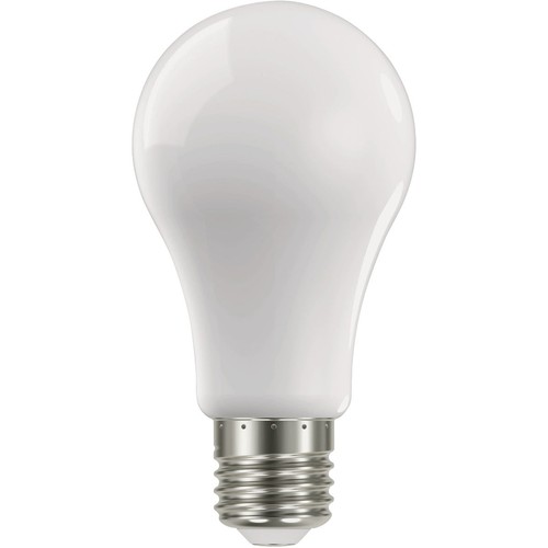 Satco Nuvo 100W Equivalent Warm White A19 Medium Frosted LED Light Bulb (4-Pack) - Picture 3 of 4