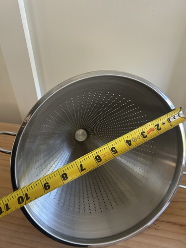 Sur La Table Edelstahl Sieb Sieb Kegel Sieb Einmachen Gelee Tomaten - Bild 5 von 6