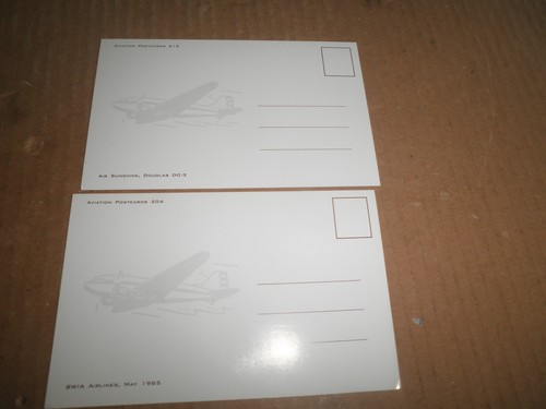 Group of nine Airlines Airplane Postcards - 第 9/11 張圖片