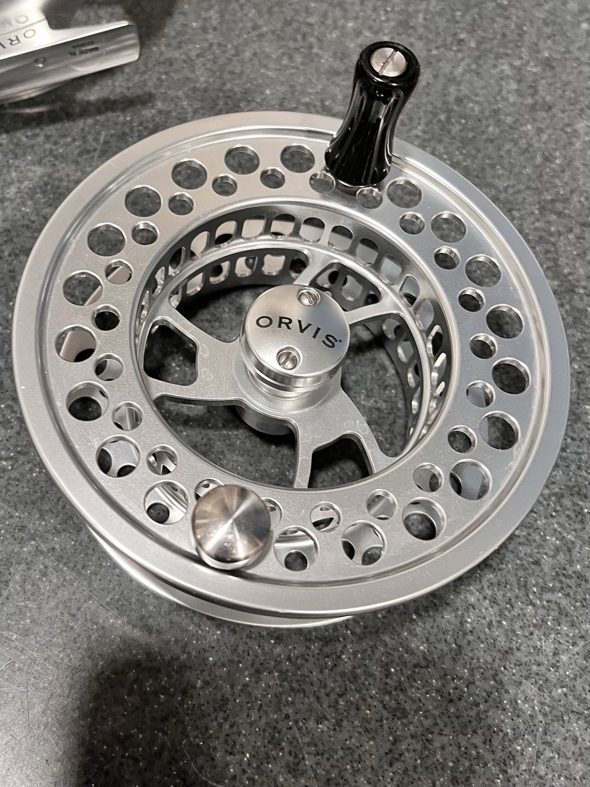 Orvis Hydros V Large Arbor Fly Reel With Original Case. Size