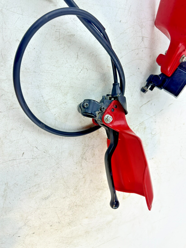 Honda XR650L 2008 embrague percha y cable con palancas de freno delanteras protectores leer - Imagen 4 de 23