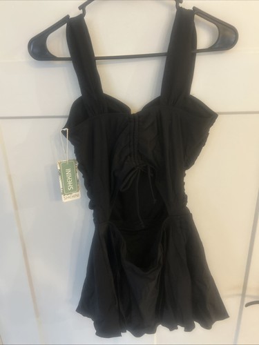 SHEKINI Black Swimdress Size M - Pristine Condition! NWT See Pics! - Picture 5 of 10