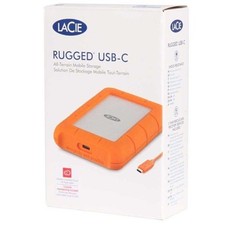 LaCie External Hard Drive Rugged USB-C 1 TB - Brand New - BOX UNOPENED