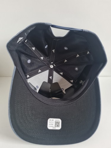 Adidas Scorecard Baseball Hat Cap Mens Adjust Snapback Dark Blue Grey Black New - Picture 11 of 16