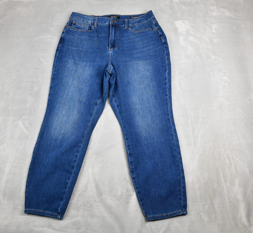 Judy Blue Jeans Damen Plus 16W (33x27) Boyfriend Fit Denim Stretch JB88207