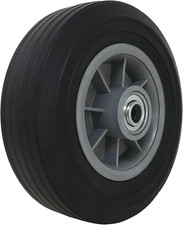9600 8-Inch Hand Truck  Wheel, Solid Rubber, 2-1/2-Inch Ribbed Tread, 5/8-Inch B