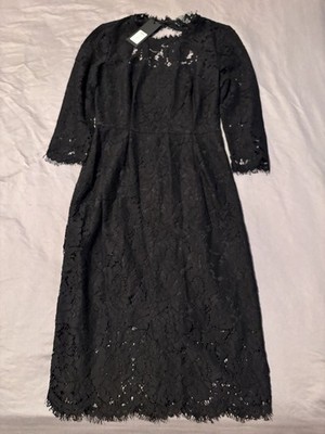 Rachel Zoe Black Lace Dress NWT - Stunning Open Back Size 0