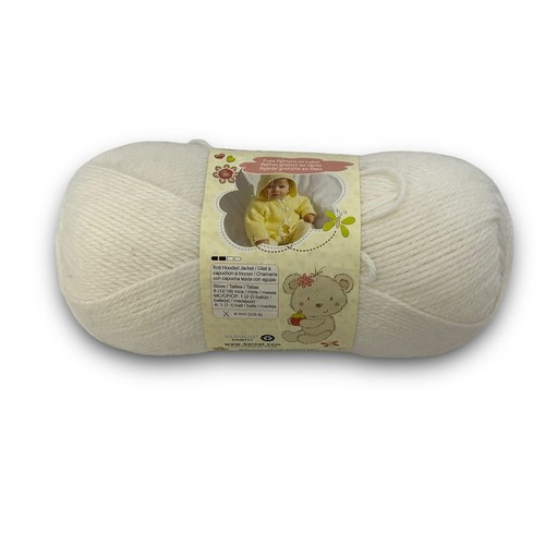Herrschers Baby White Yarn White 265 yd Bernat 362 yd Premier 295 yd Yarn Lot 5 - Picture 8 of 9