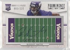 2013 Panini Prominence Rookie Field Plates Signatures /225 Rodney Smith Auto mm8