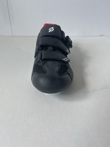 Peloton Indoor Spin Cycling Shoes Bike Unisex Black Red Size 42 New With Box - Picture 10 of 16