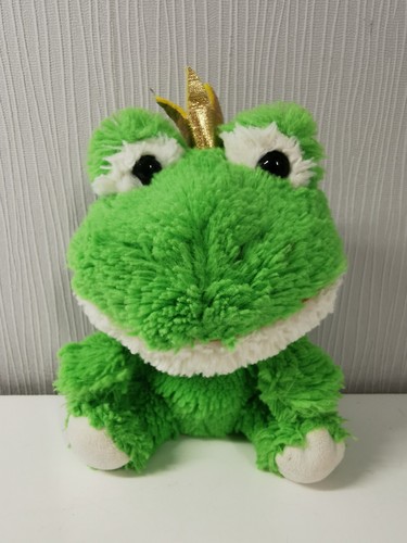 Build A Bear grüner glücklicher Frosch Plüschtier Kuscheltier Smallfrys Prinz