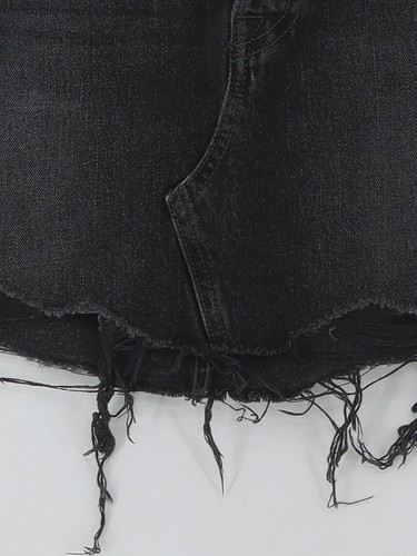 Levi’s Women's Mini Skirt W 27 in Black 100% Cotton Short Mini - Picture 4 of 5
