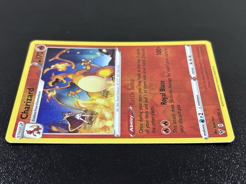 Pokemon Card Charizard 025/185 Reverse Holo Near Mint - Picture 3 of 6