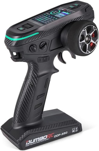 Splashproof DDF-350 10CH RC Transmitter & Receiver for Cars, Boats, and Tanks - Picture 8 of 11