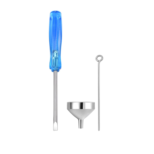 Mini Trichter Set für Urne Einäscherung Schmuck - Edelstahl Trichterfüller Set fo - Bild 4 von 12