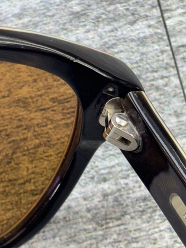 Ralph Lauren Plaid Oversize Square Bronze Sunglasses RL8072-W Italy W/Case 56/19 - Picture 13 of 24