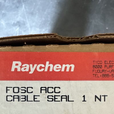 Raychem FOSC ACC Cable Seal 1 NT And Cable Termination Components
