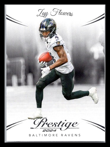 Panini Prestige 2024 - Zay Flowers #22 Ravens - Imagen 1 de 2