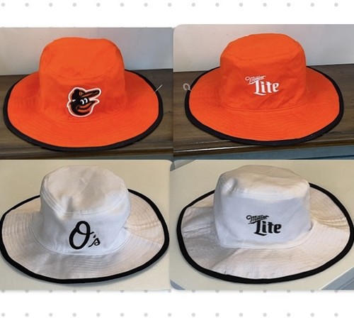 Baltimore Orioles Bird Miller Lite O’s Floppy Hat SGA Reversible & Chevy T Shirt - Picture 12 of 24