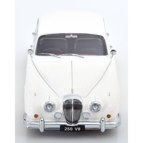 Kkdc181034 1/18 Daimler 250 V8 1962 Right Handle White Diecast Minicar - Bild 3 von 6
