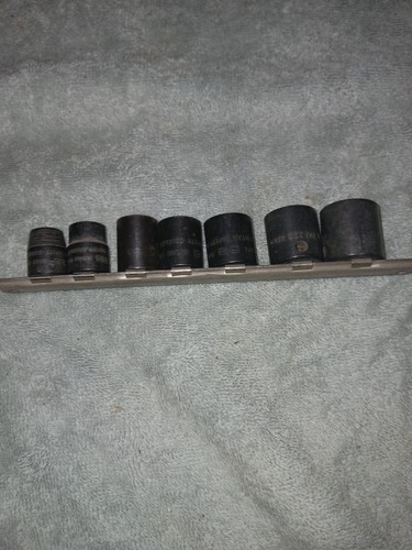 6pc Snap-On IMF120-IMF240 3/8"-3/4" 3/8" Drive 6 Point Impact Socket Set  - Picture 3 of 3