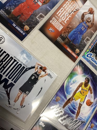 Lote de 47 insertos de baloncesto Topps 2025 cromados 35th RC* base de lámina + ¡ver imágenes! - Imagen 18 de 24