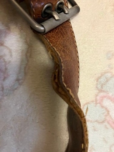 Bolso de Hombro Miu Miu Archive Flor Bolso de Mano Cuero Marrón Tachuelas Floral Y2K - Imagen 4 de 11