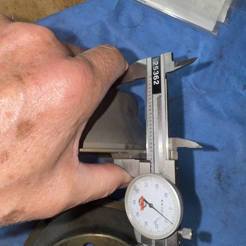 Brembo 10 bolt brake Tapered Air Gap hats 2.210" offset NICE NASCAR ARCA 5 X 5” - Bild 6 von 17