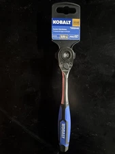 Kobalt 3/8" Drive 90-Tooth Quick-Release Ratchet Comfort Grip Handle Pro90 NEW!