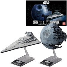 Revell 01207 Wars Bandai Death II + Imperial Star De Stern originalgetreuer Mode