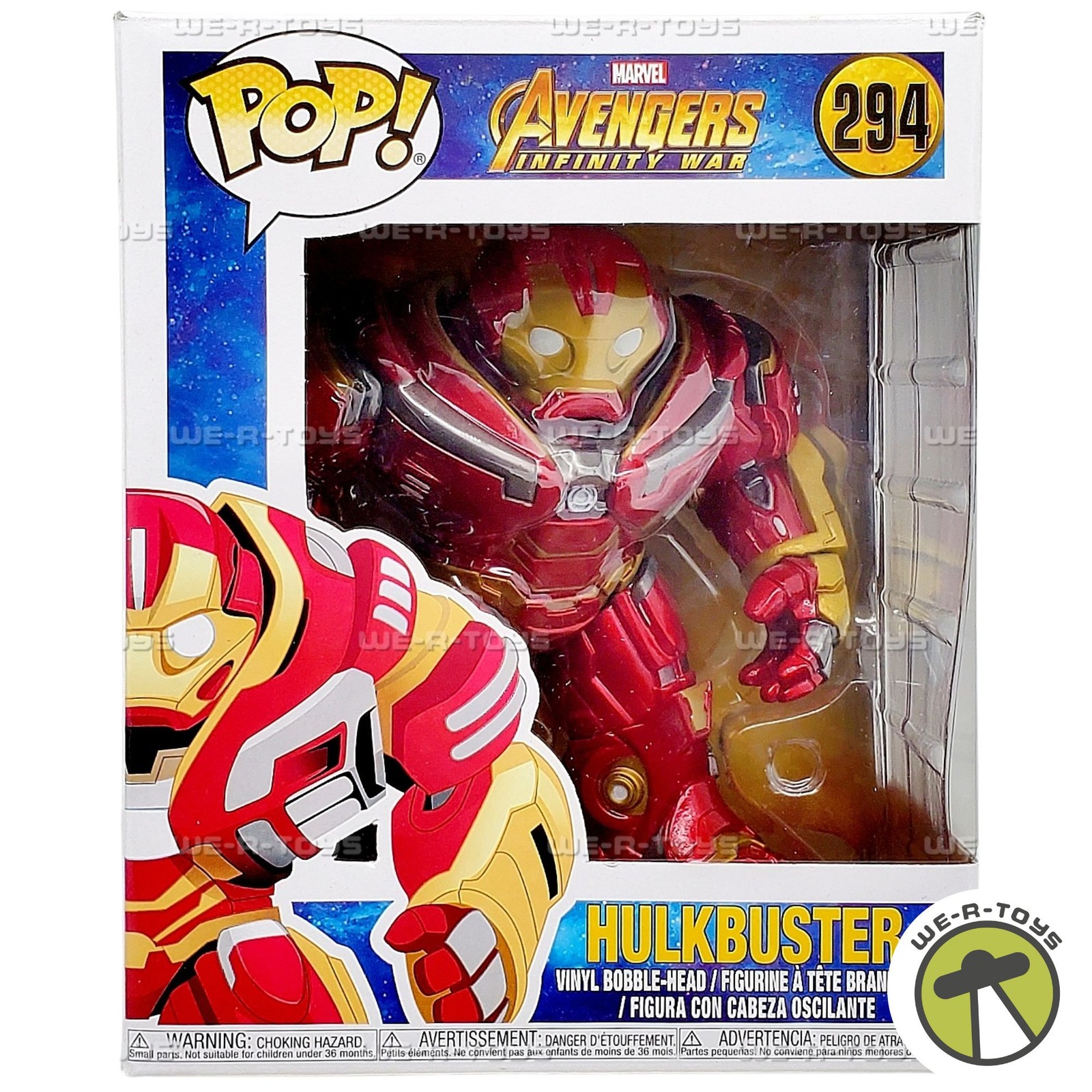 Funko POP Marvel Avengers Infinity War Hulkbuster 294 Vinyl Figure
