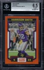 2023 Panini Score Orange #116 Harrison Smith Grade 6.5