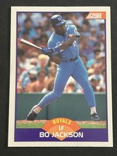 1989 Score #330 Bo Jackson Kansas City Royals