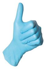 Feldtmann Einmalhandschuh Semper Guard 0445 Nitril Größe M Box a 100... 1 Paar