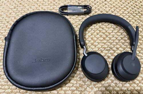 Jabra Evolve2 65 Stereo Wireless Headset USB-C - Black