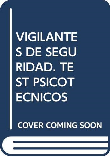 VIGILANTES DE SEGURIDAD. TEST PSICOTCNICOS - NEW - Picture 1 of 2
