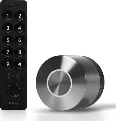 Nuki Smart Lock (Deadbolt) & Keypad 2 NFC, Keyless Door System