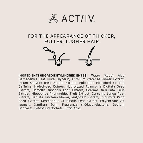 ACTIIV Wasserbasiertes verdickendes Haarserum 1,8 Oz. - Bild 2 von 6