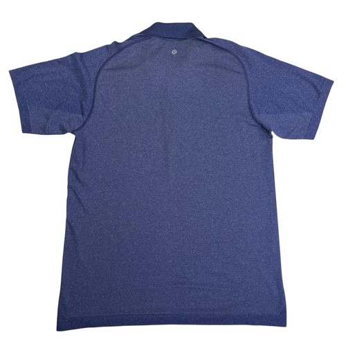 Lululemon Poloshirt Large Metal Tech Athleisure Golf Lila Preppy Atmungsaktiv - Bild 2 von 8